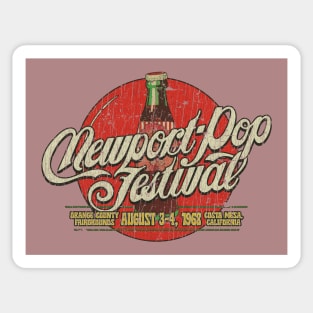 Newport Pop Festival 1968 Sticker